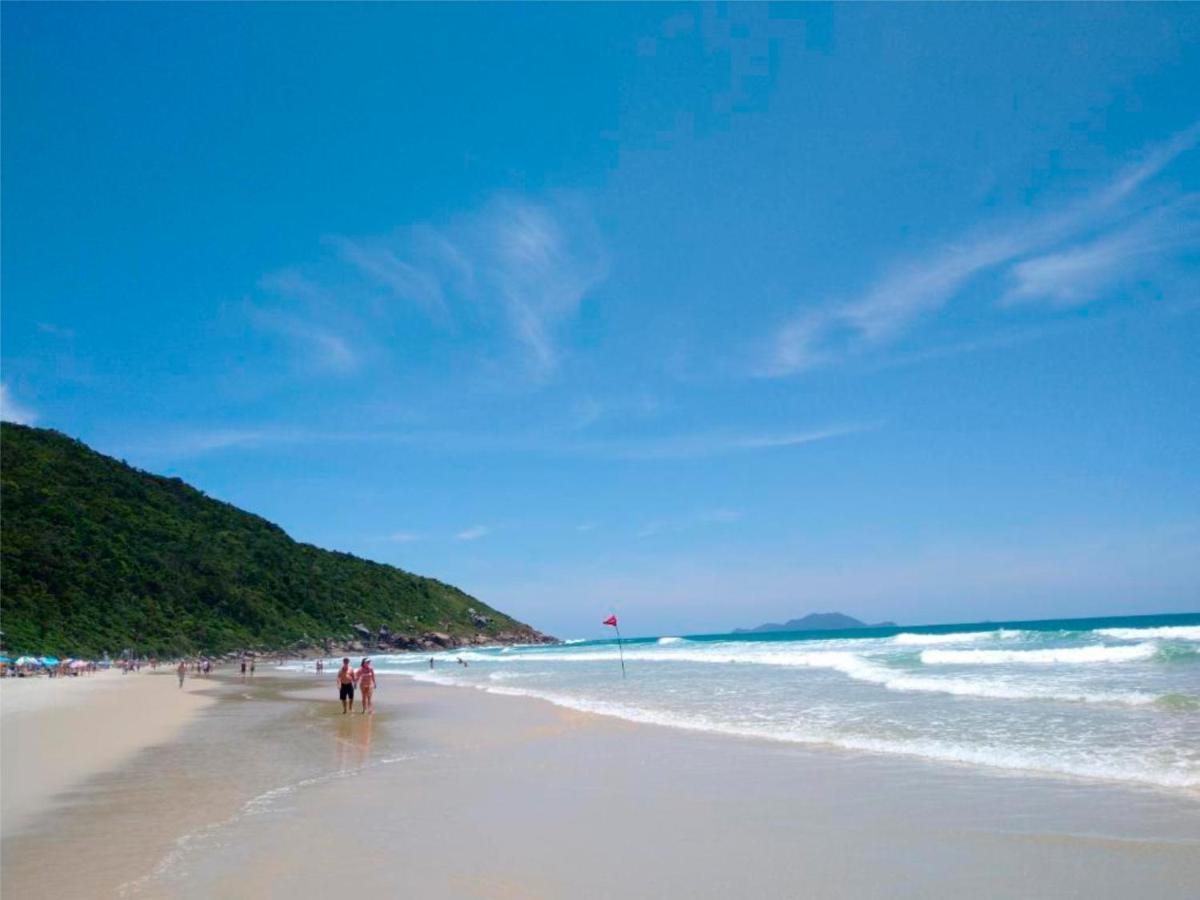 Aconchegante Apartamento Pe Na Areia Na Praia De Ingleses Gaivotas 70M Do Mar Флорианополис Экстерьер фото